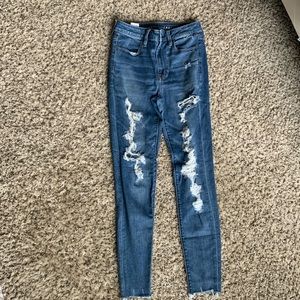 American Eagle Distressed Skinny Jeans